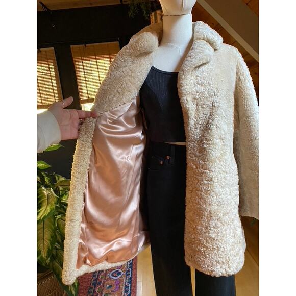 Lambswool Fur Jacket Vintage - Picture 4 of 6